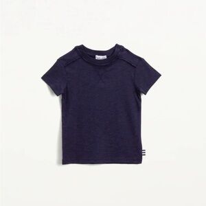 Splendid Navy Short Sleeve Crew Tee